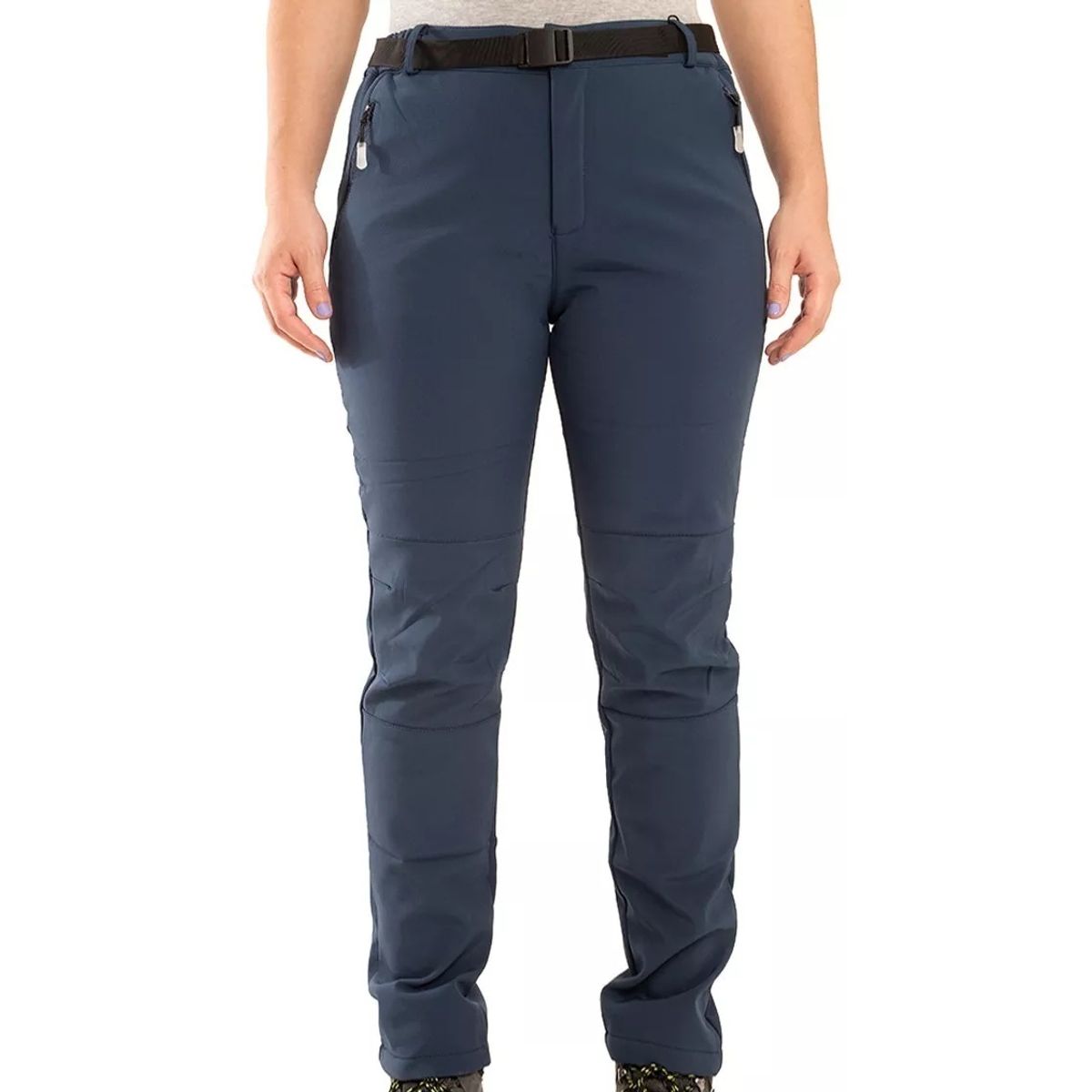 GARSIL - Pantalon Termico Para Mujer Tipo Softshell  Con Micropolar Impermeable