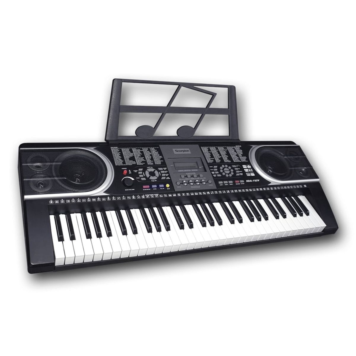 SCORPION - TECLADO ELECTRICO 61 TECLAS XDA-152V SCORPION