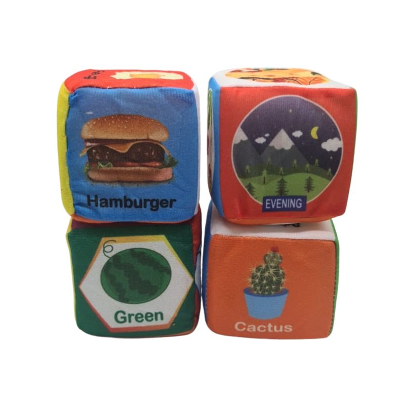GENERICO - Cubo Apilables Didactico Y Aprendizaje Para Bebes De Espuma
