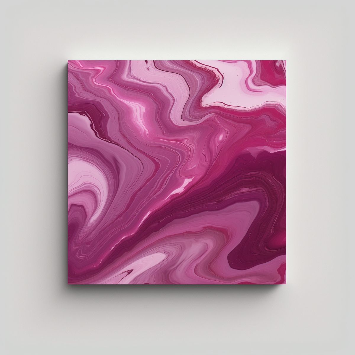 GENERICO - Pinturas Decorativas Textura Mármol Magenta De 70x70 Cm