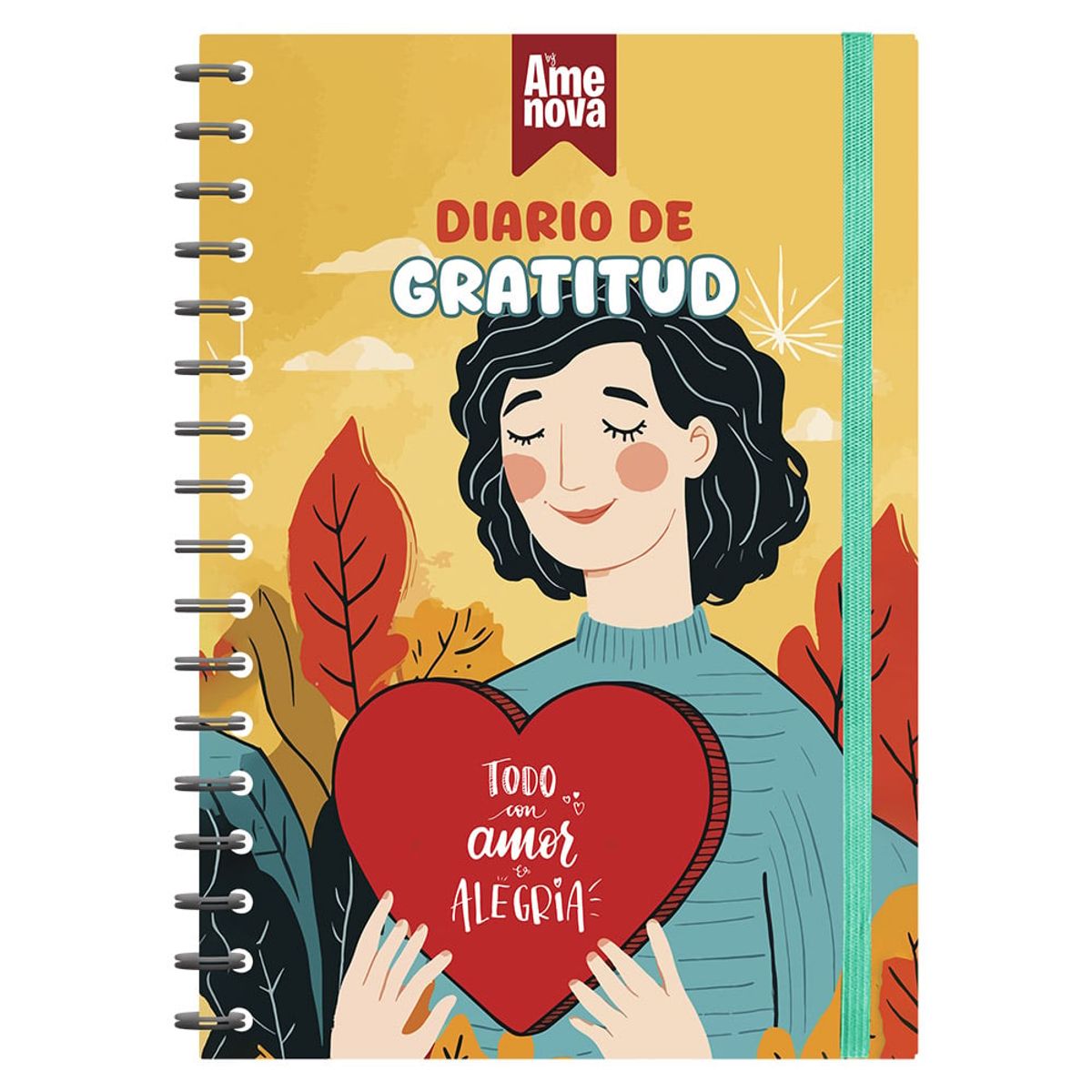 ELAB PROPIA - Diario de Gratitud diseño Cultivando la Felicidad