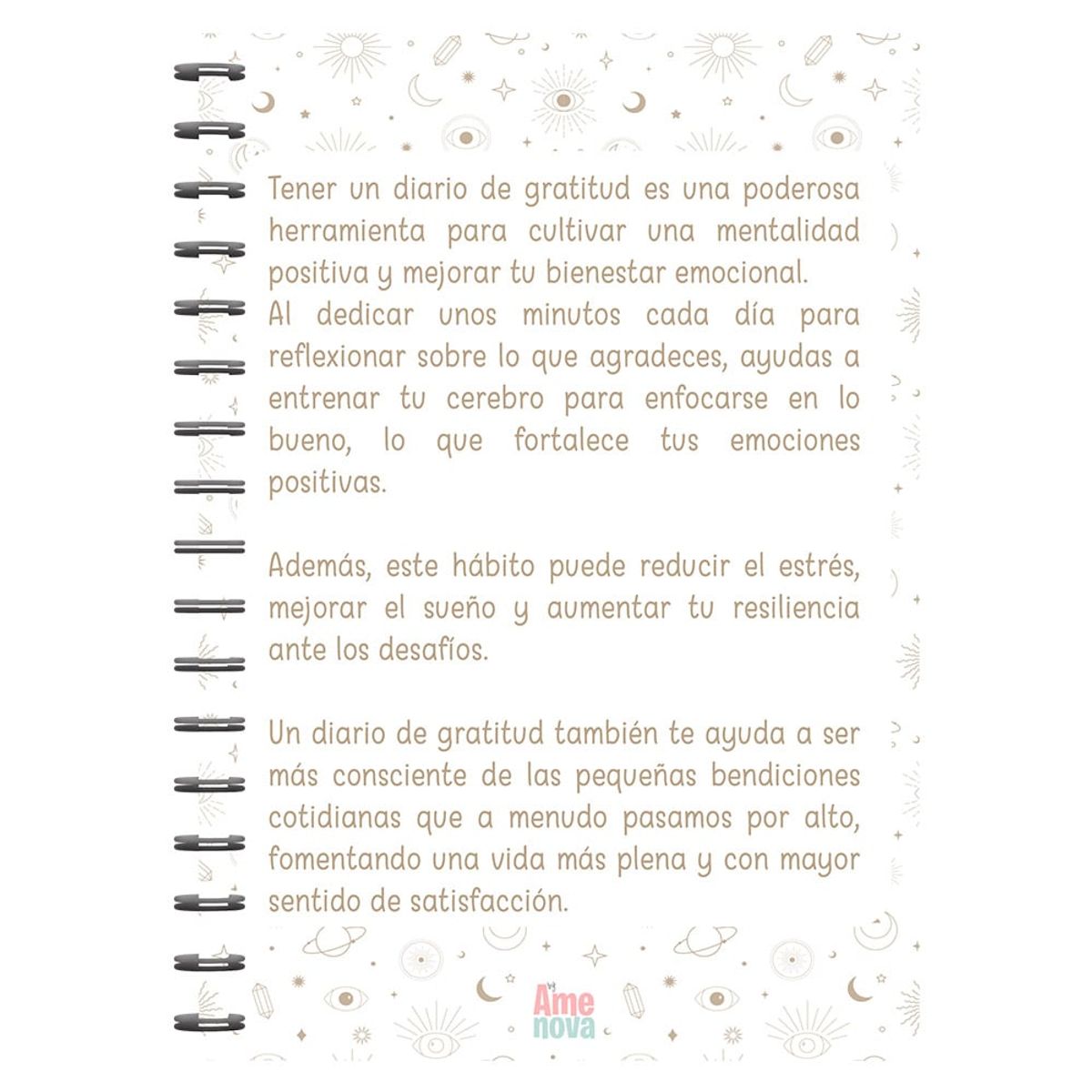 ELAB PROPIA - Diario de Gratitud diseño Cultivando la Felicidad