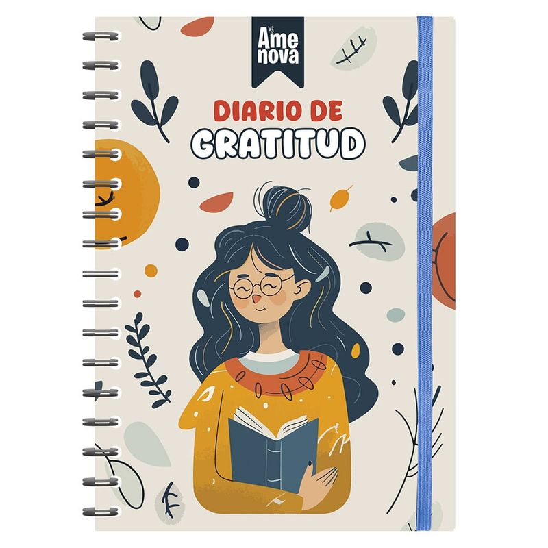 ELAB PROPIA - Diario de Gratitud diseño Agradecer y Florecer