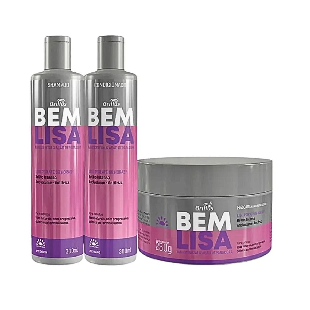 GRIFFUS - Kit Tratamiento Shampoo + Acondicionador + Máscara