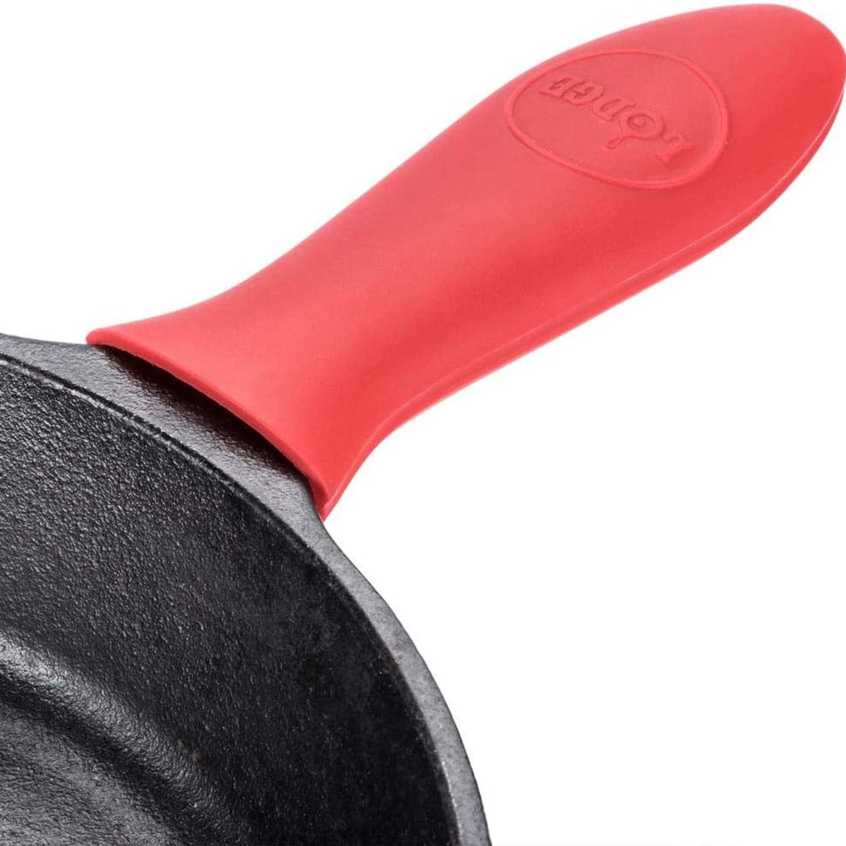 WAKESHOME - Cacerola + Sartén De Hierro Fundido 26x12cm + Mangos Aislante