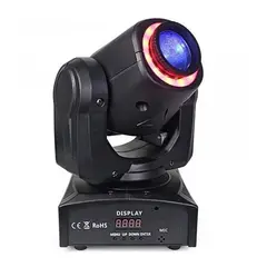IRM - Cabeza Robótica Móvil 60w 7 Color Led + Luz Blanca Fiestas