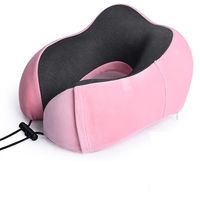 Cojín Para Cuello De Viaje Espuma De Memoria Rosa