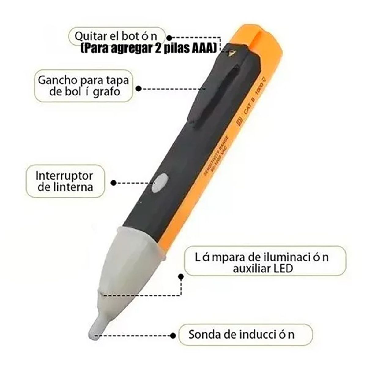 GENERICO - Lápiz detector voltaje