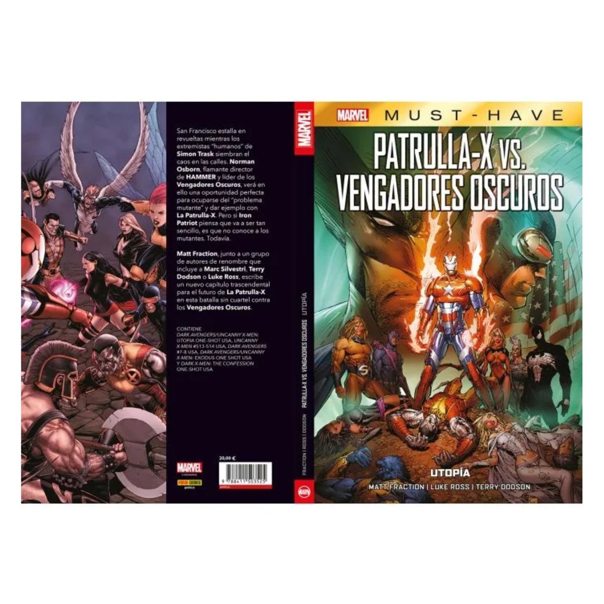 PANINI COMICS - Marvel Must-Have Patrulla-X Vs Vengadores Oscuros - Utopía