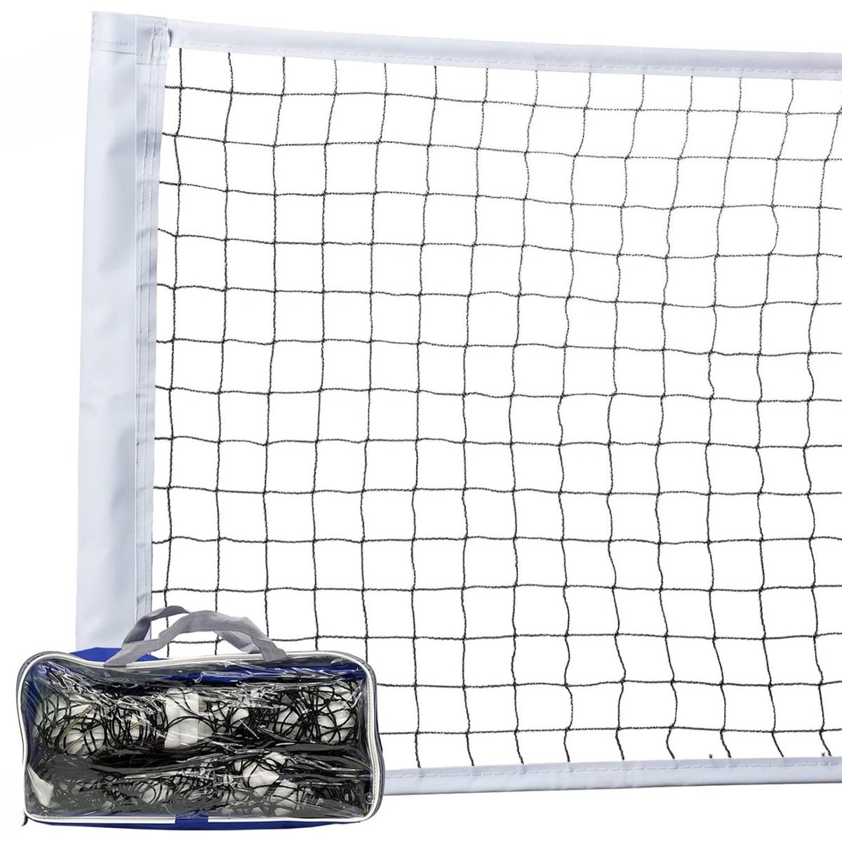 GENERICO - Red Malla De Voleibol Set Voley Playa Interior Exterior