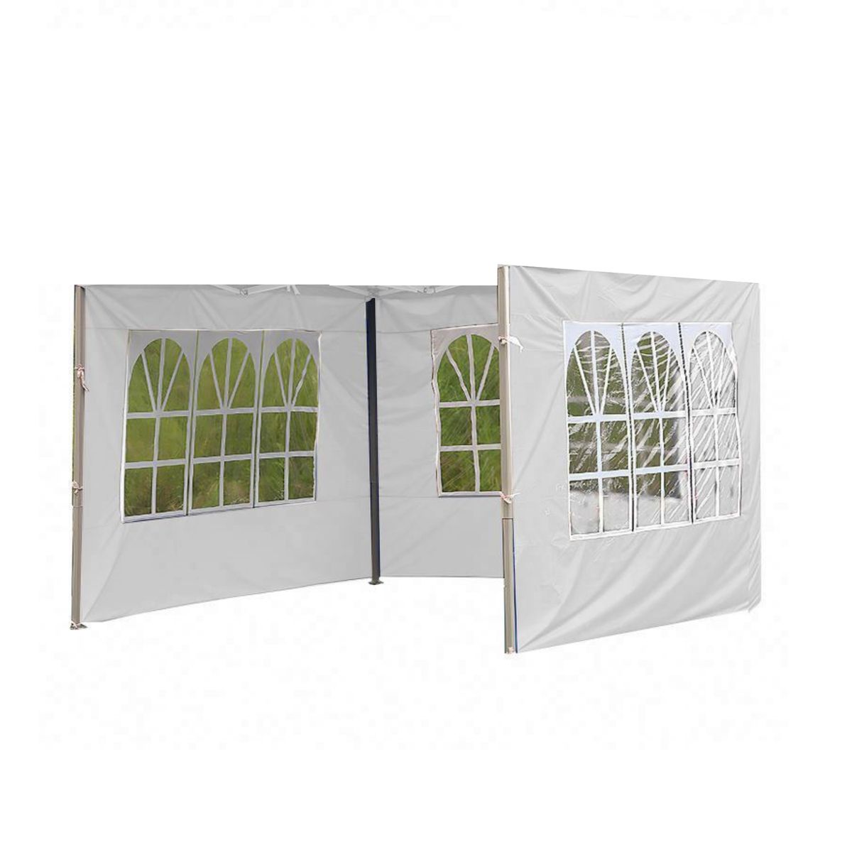 GENERICO - Lateral o Cierre MULTIUSO 3x3 diseño ventana en blanco