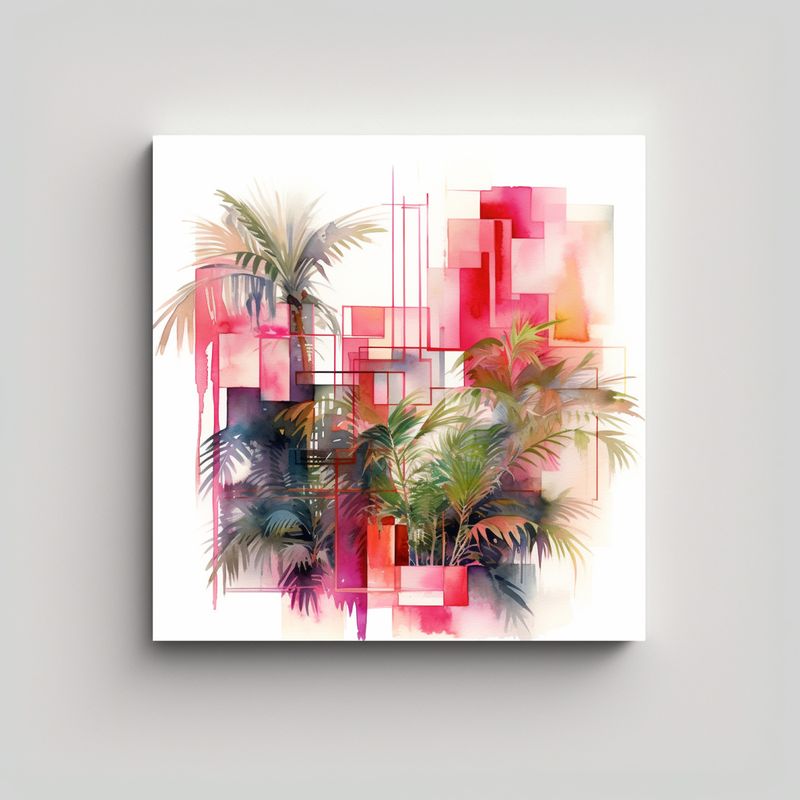 GENERICO - Pinturas De Pared Vanguardistas Para Decorar Con 90x90 Cm