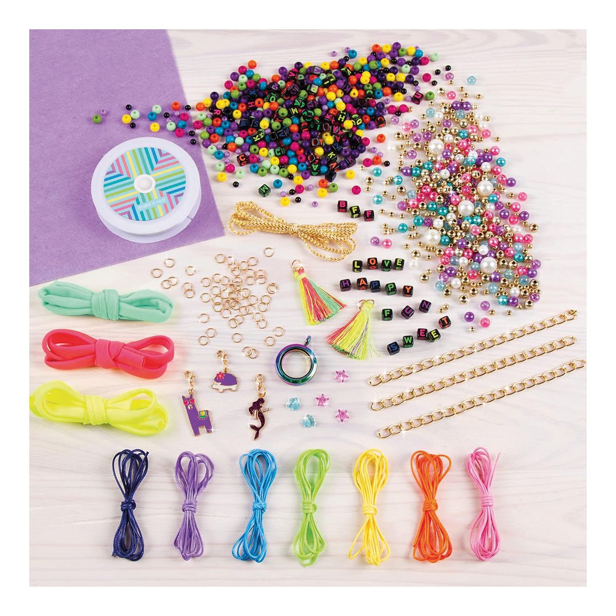MAKE IT REAL - Mega Set para Hacer Pulseras Make It Real