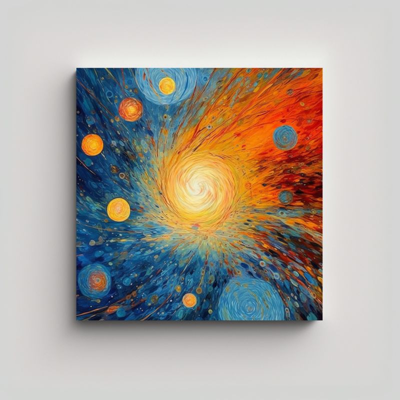 GENERICO - Pinturas De Decoración De Pared En Estilo 60x60 Cm