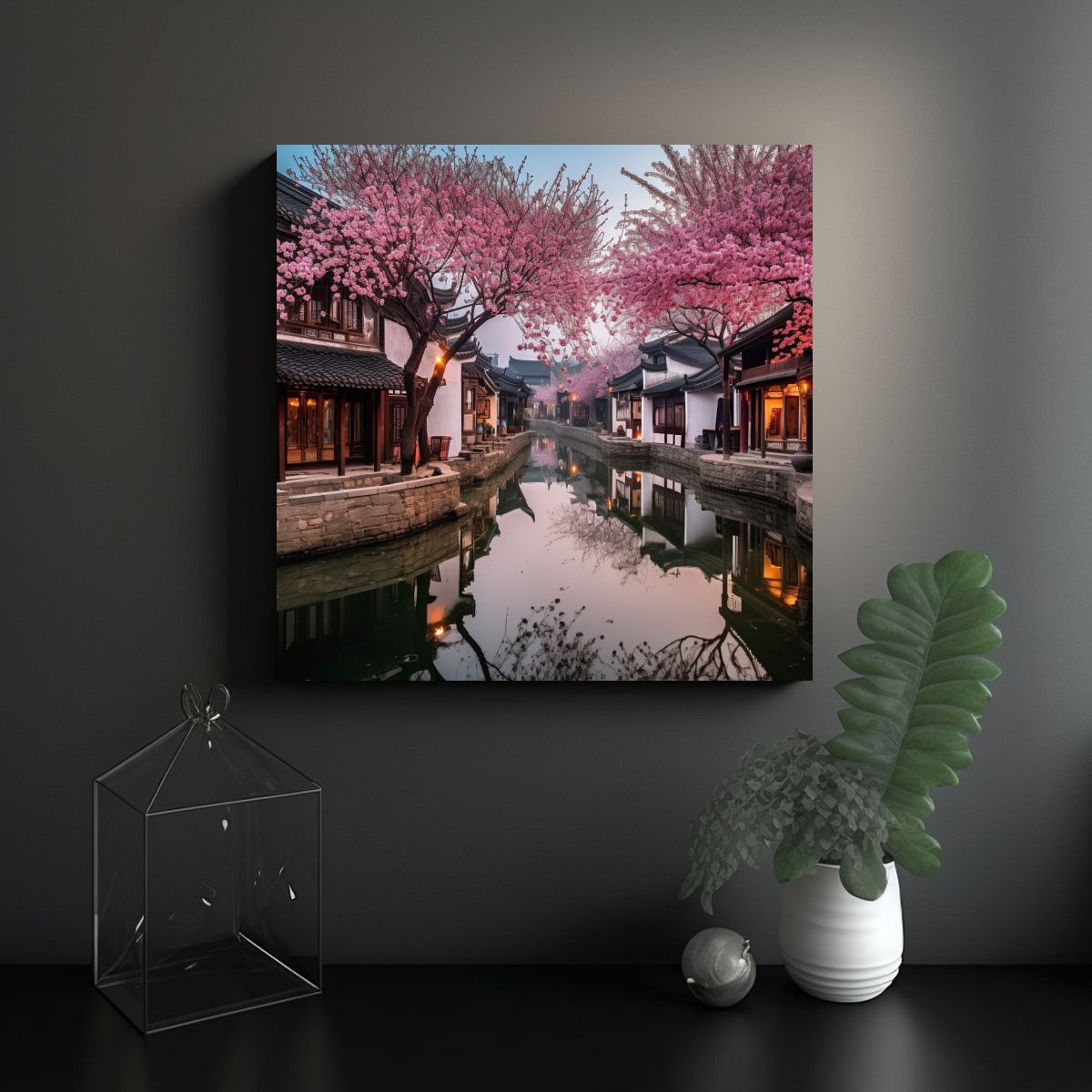 GENERICO - Pinturas De Decoración De Lienzo De La Antigua 80x80 Cm