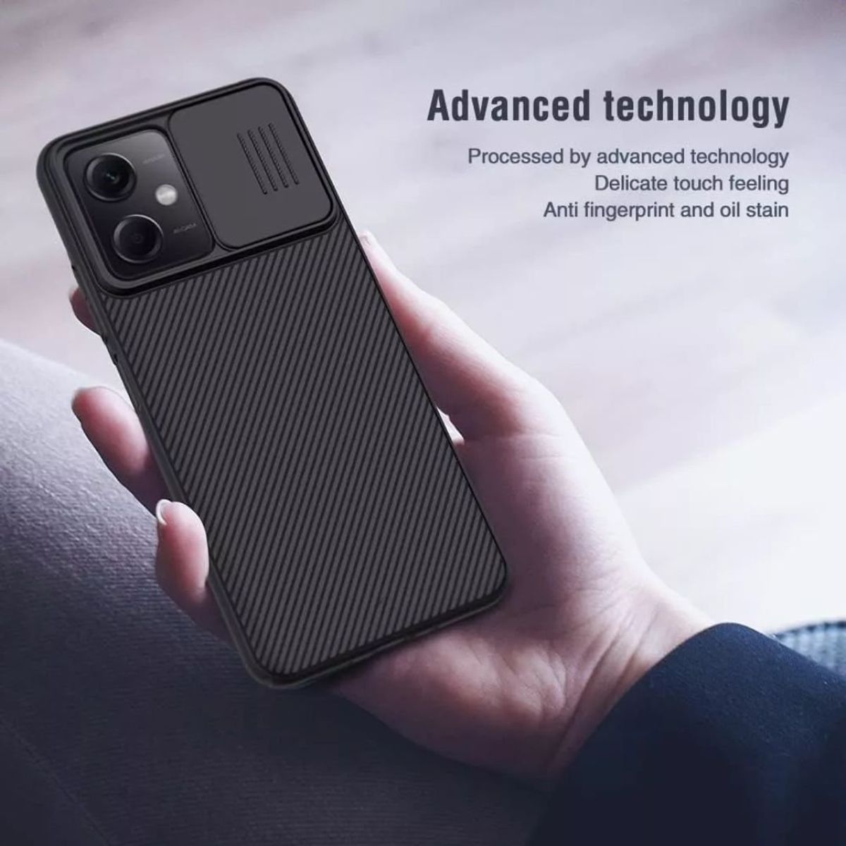 NILLKIN - Carcasa Para Xiaomi Redmi Note 12 4g Nillkin Camshield