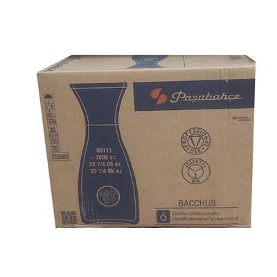 Imagen 2 del producto Botella Decanter Bacchus 1000 ml Set 6 piezas