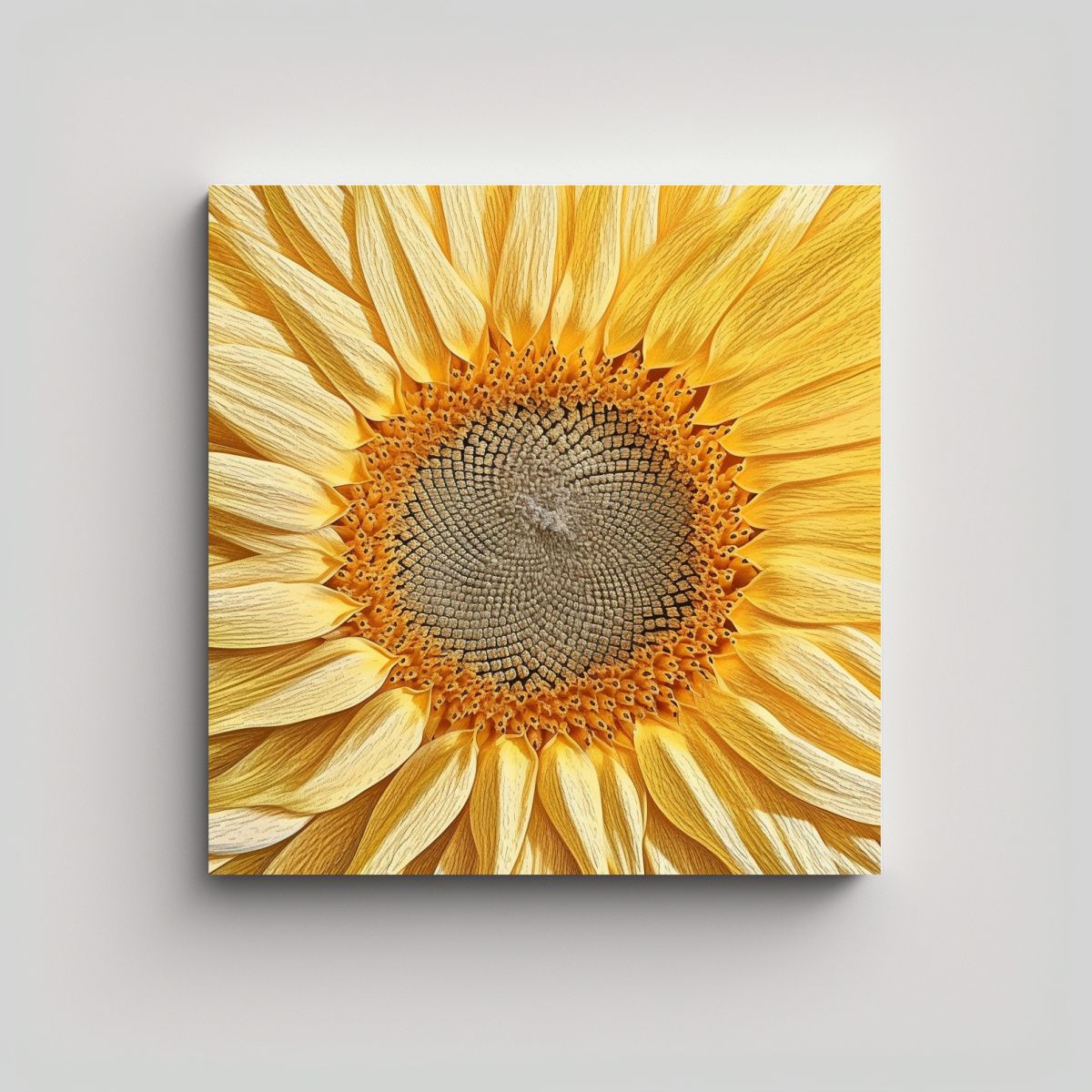 GENERICO - Obra De Arte Abstracto Con Líneas En Primer Plano 70x70 Cm