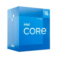 INTEL - Procesador Core i5-12400F Alder Lake (LGA1700, 6 Cores, 12 Hilos, 2.5/4.4G