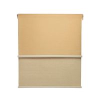 Cortina Roller Blackout 2 Paño 180x240 Doble Con Visillo Sin Cenefa