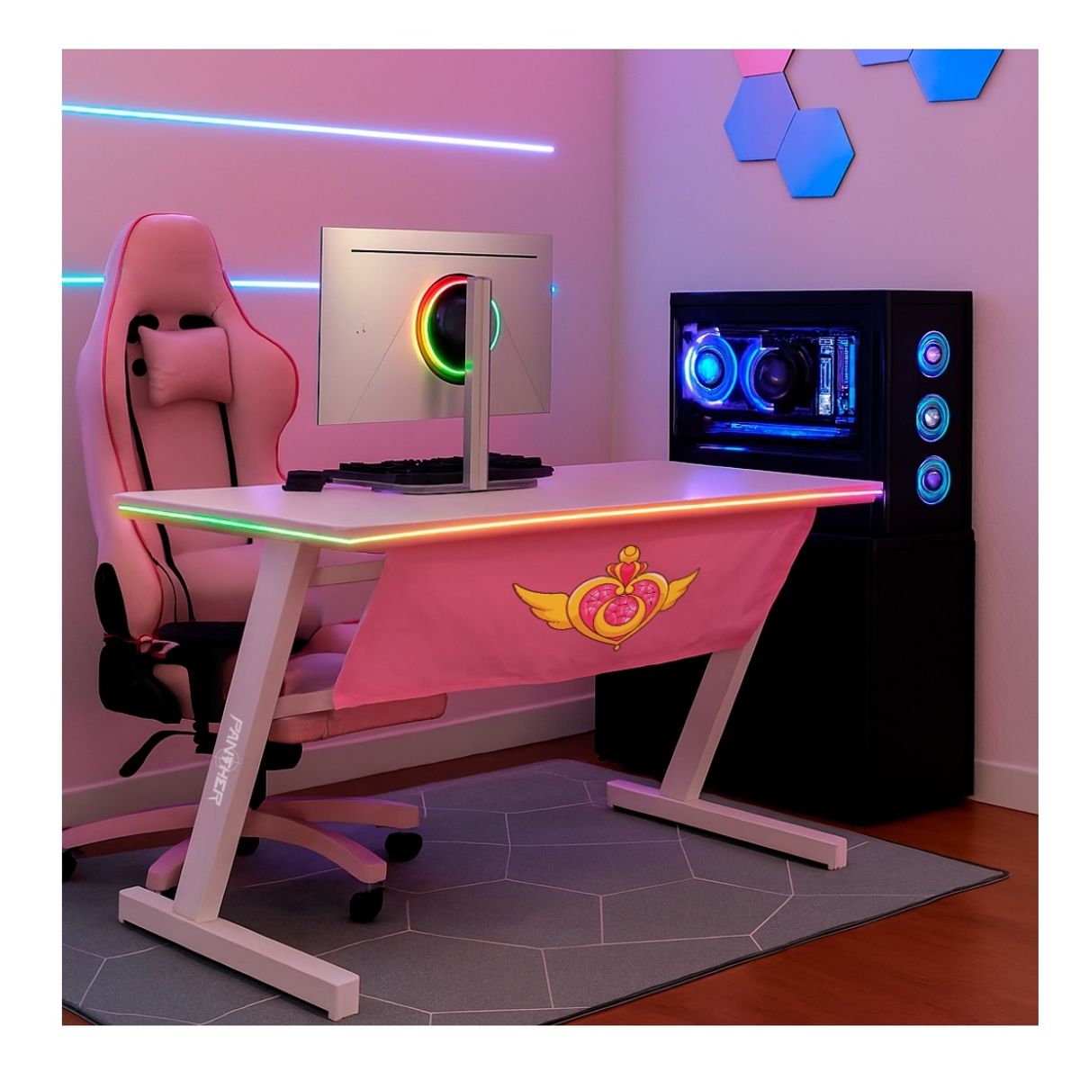 PANTHER - ESCRITORIO GAMER PANTHER S MOON