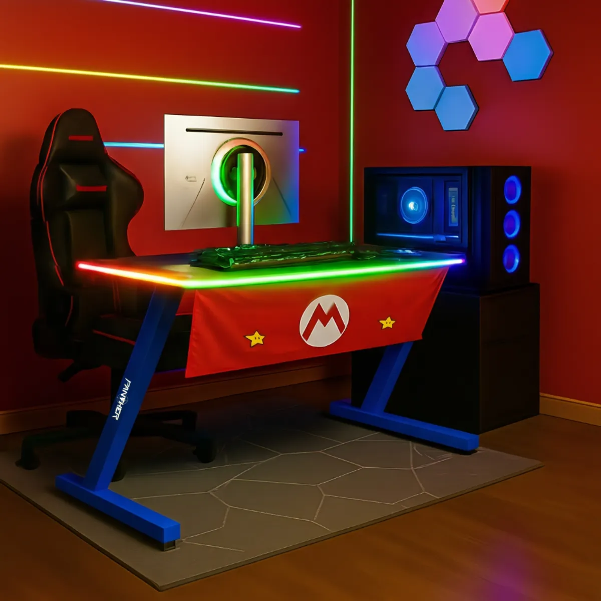 PANTHER - ESCRITORIO GAMER PANTHER SMB