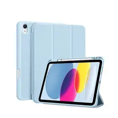 GENERICO - Funda Smart Cover Para iPad A16 11th Gene 2025 - Celeste