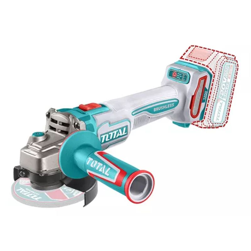 TOTAL TOOLS - Galletera Esmeril Angular 115mm 20v Total Tagli221153