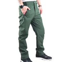 LIKE SHOP - Pantalon Termico Softshell Hombre Invierno Forro Polar H811