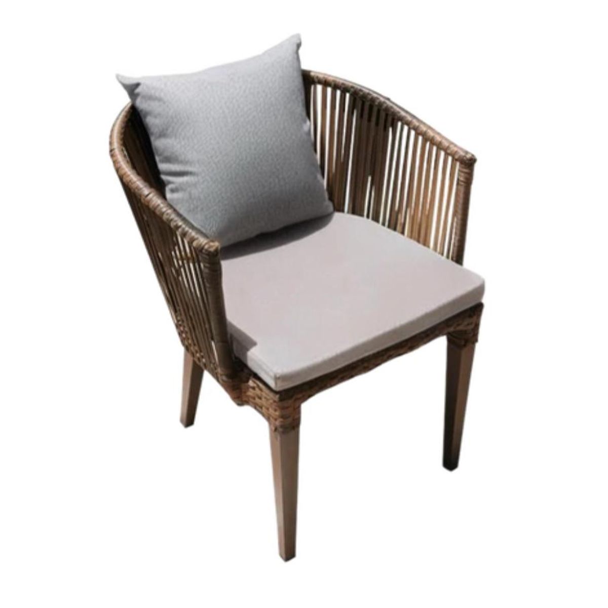 GENERICO - Silla Exterior x 2 para Jardín y Terraza