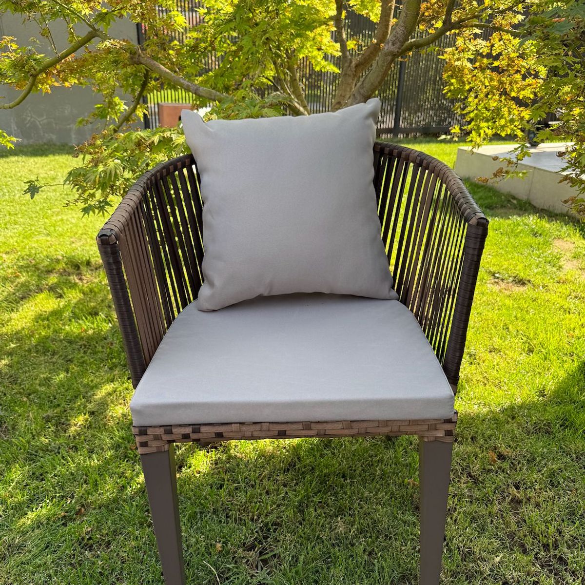 GENERICO - Silla Exterior x 2 para Jardín y Terraza