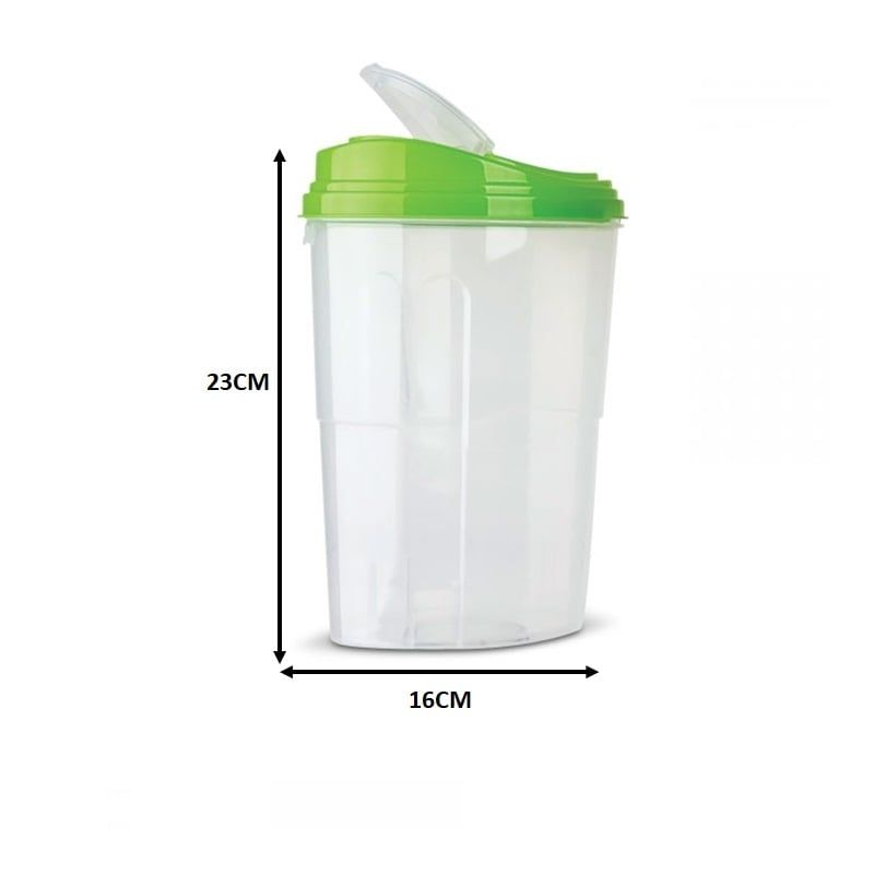 KENDY - Contenedor Para Alimentos Ovalado 1,6 Lts Marca Kendy N°3