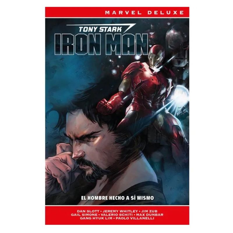 PANINI COMICS - Marvel Deluxe - Tony Stark Iron Man N°1 El Hombre Hecho A Sí Mismo