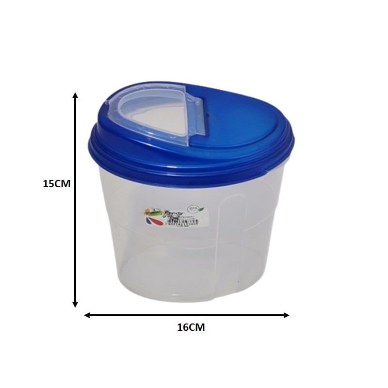 KENDY - Contenedor Para Alimentos Y Cereal 1 Lt Marca Kendy N°1