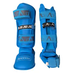 ARAWAZA - CANILLERA KARATE S AZUL