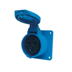 GENERICO - Enchufe Hembra Embutida 32a 2p+t 220v Ip44