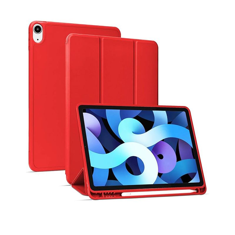 JOIGO - Funda Smart Cover Para iPad A16 2025 11th Generación Rojo