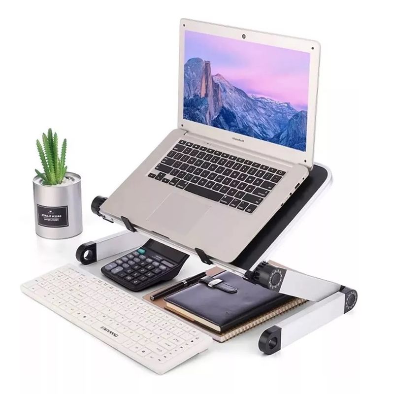 GENERICO - Soporte Mesa Laptop Alzador Notebook Bandeja Ajustable