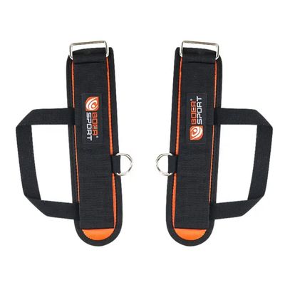 Imagen 2 del producto Par Tobilleras Para Polea de Entrenamiento Glúteos Gym.