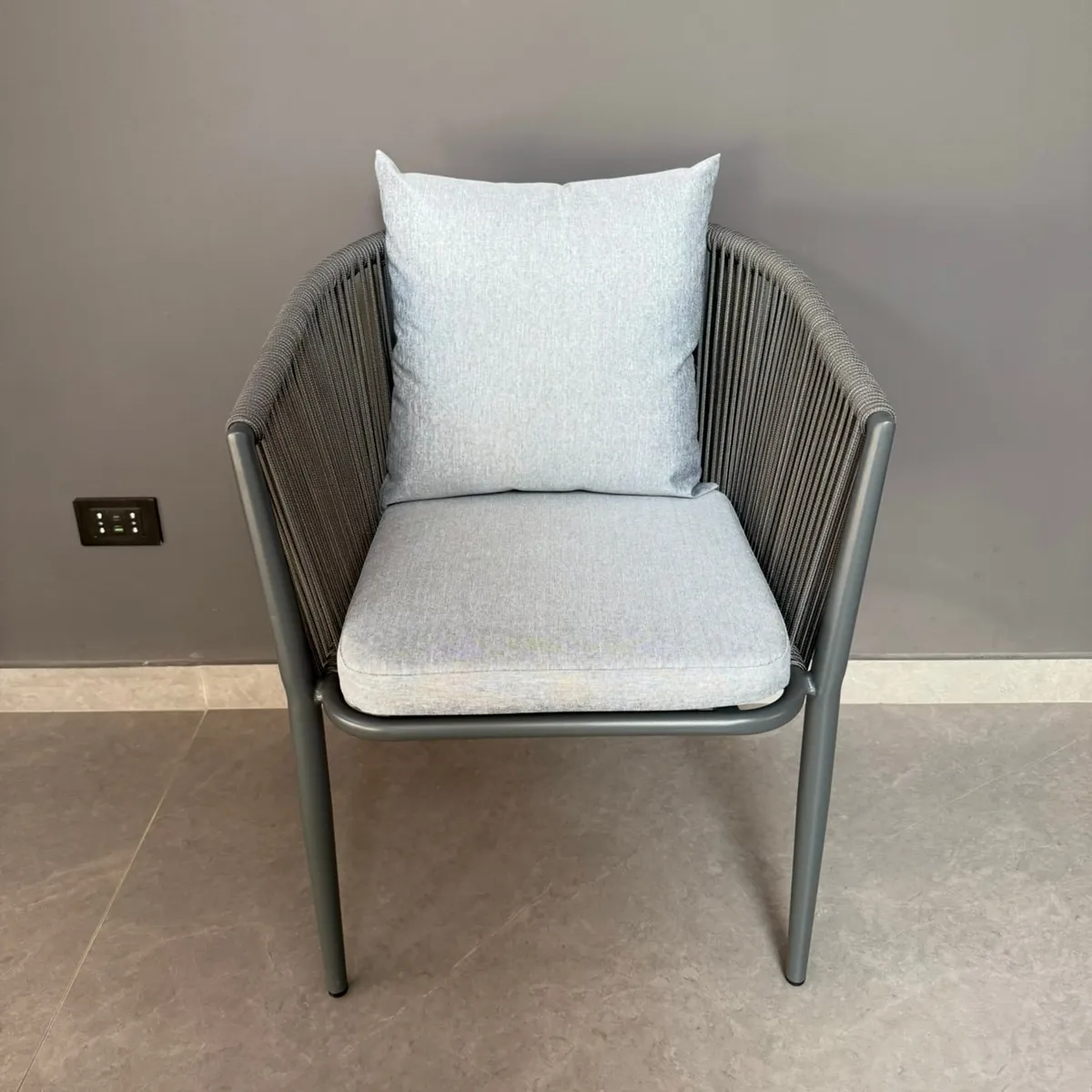 GENERICO - Silla x 2 Exterior para Terraza y Jardín