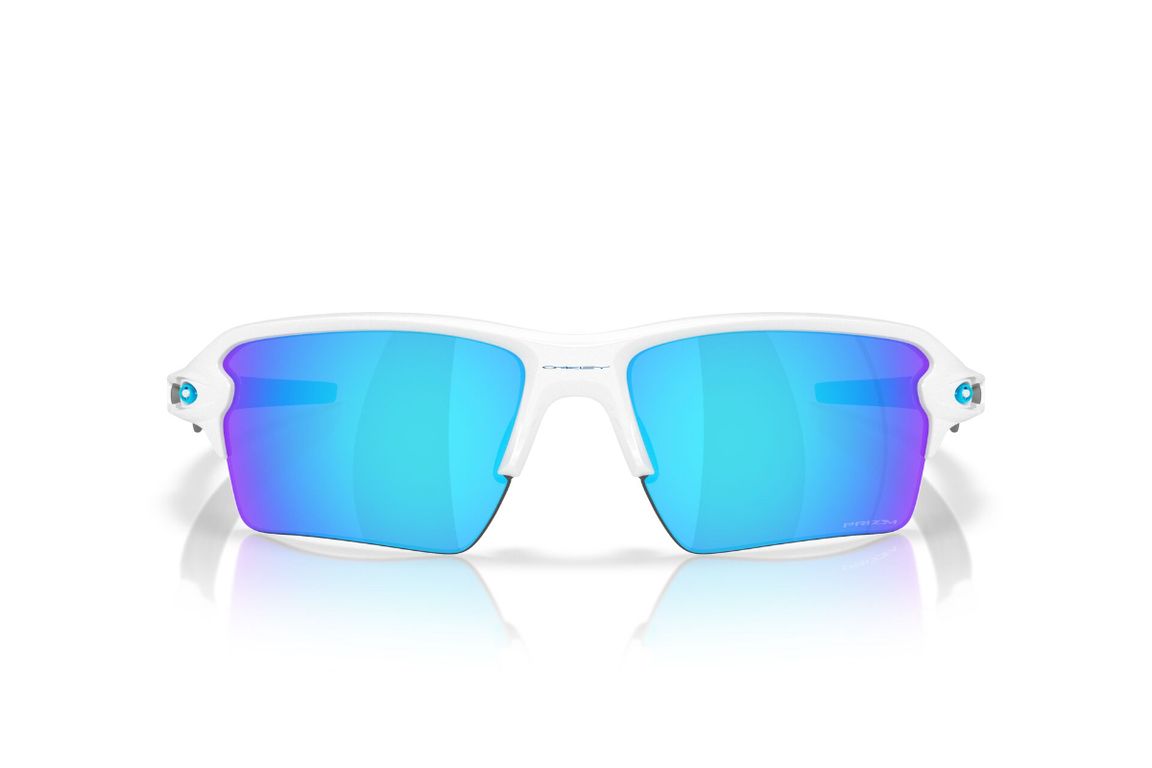 Lentes de Sol Flak 2.0 Xxl Prizm Sapphire Blanco M