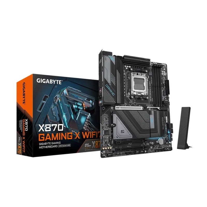 GIGABYTE - Placa Madre Gigabyte X870 Gaming X Wifi7 AMD AM5 DDR5 ATX