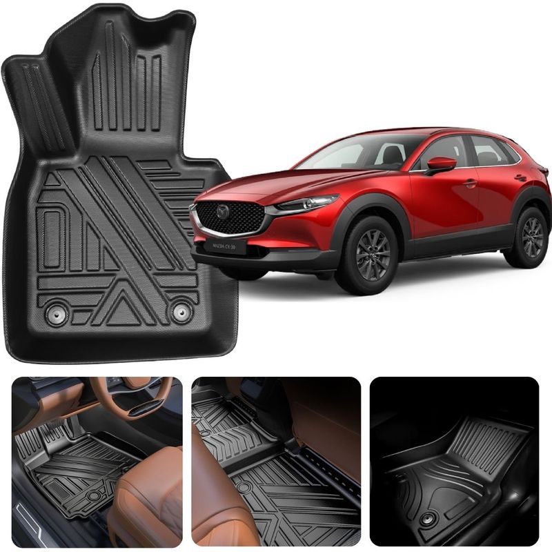 3D - Alfombras de piso para Mazda CX30 calce perfecto 2020 al 2025