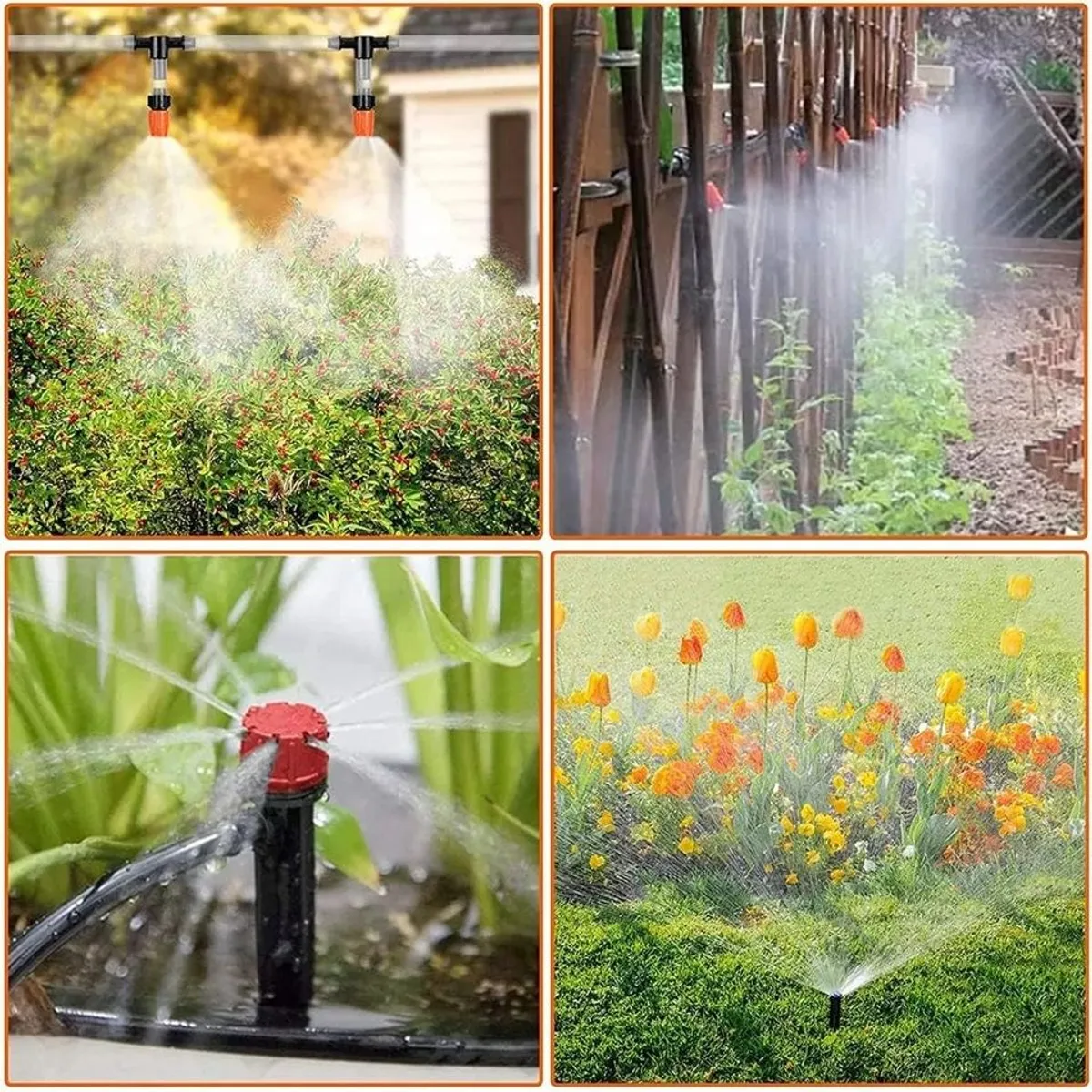 GENERICO - Kit De Riego 158 Piezas Sistema Automático Goteo 40m