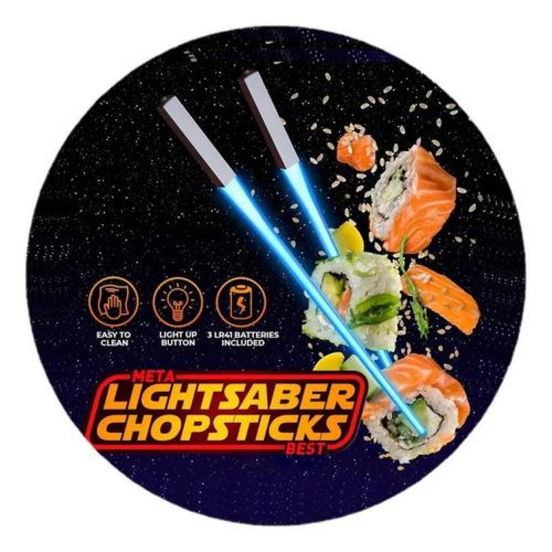 GENERICO - Palillo Chino Led Chopsticks Lightsaber Sable De Luz - Multicolor