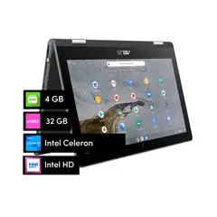 ASUS - Notebook Chromebook Intel Celeron 4GB 32GB 11.6 Táctil