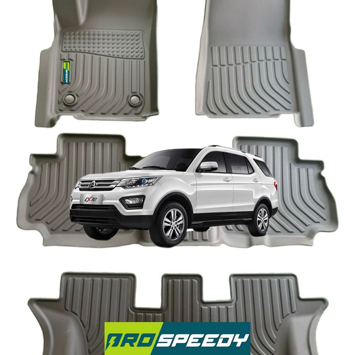 GENERICO - PISOS CALCE PERFECTO PROSPEEDY CHANGAN CX70 4PIEZAS