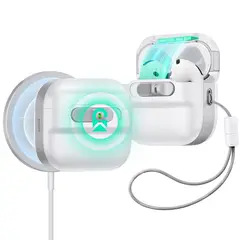 ESR - Carcasa Funda Pulse Para AirPods 4 2024 Blanco