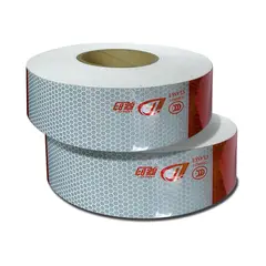 QRUBBER - Cinta tipo reflectante para camión 50mm x 50 mts