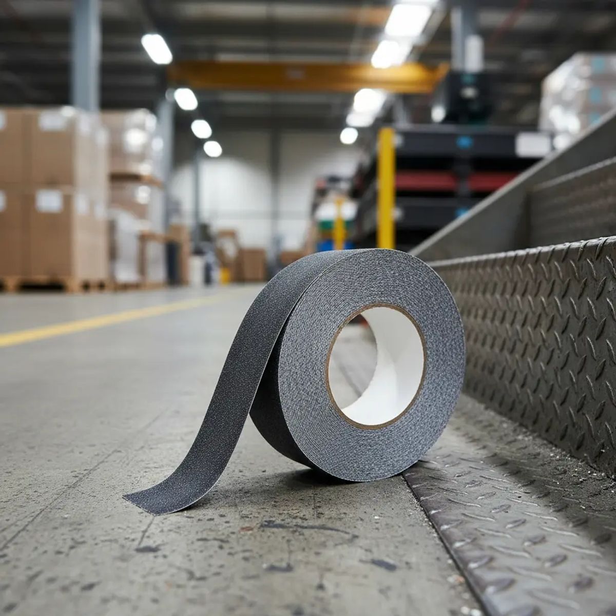 Cinta antideslizante alto tráfico 48mm x 18mts QRubber, marca QRUBBER - Foto 2